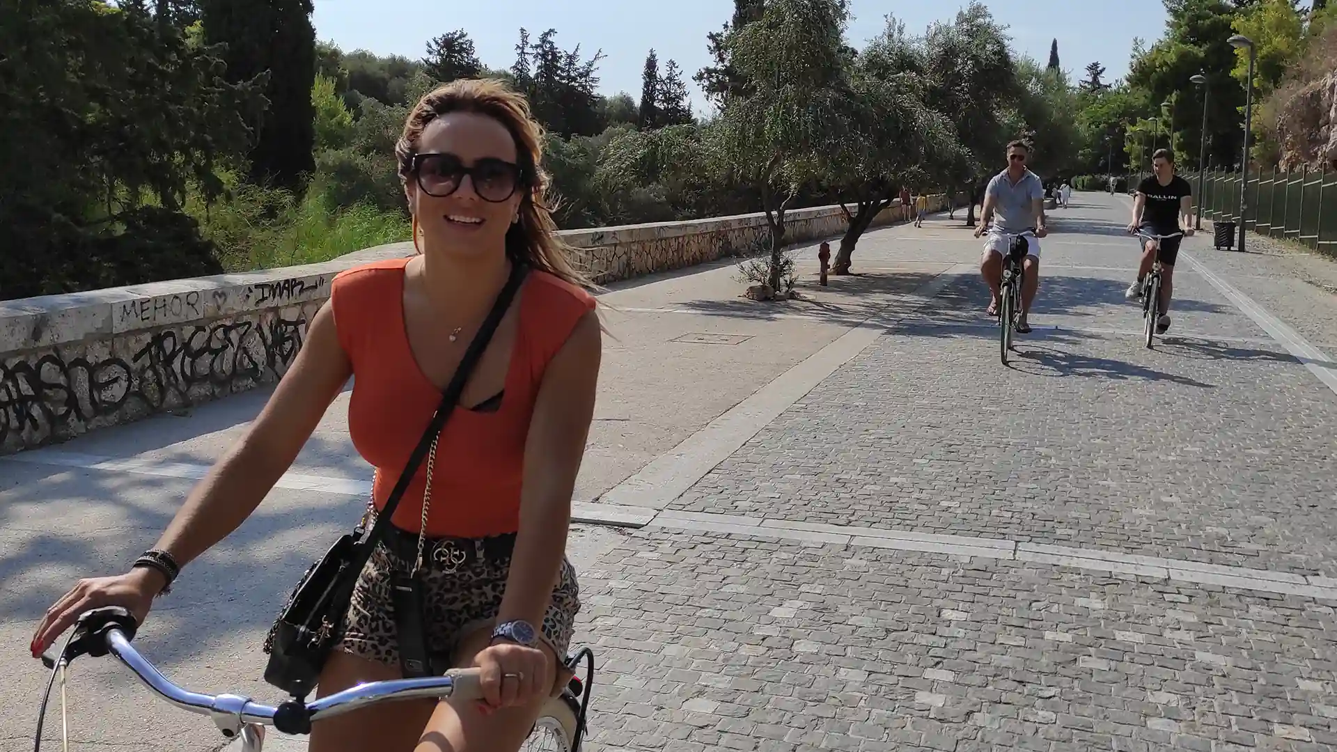 Een fietstour langs de hoogtepunten van Athene in het Nederlands