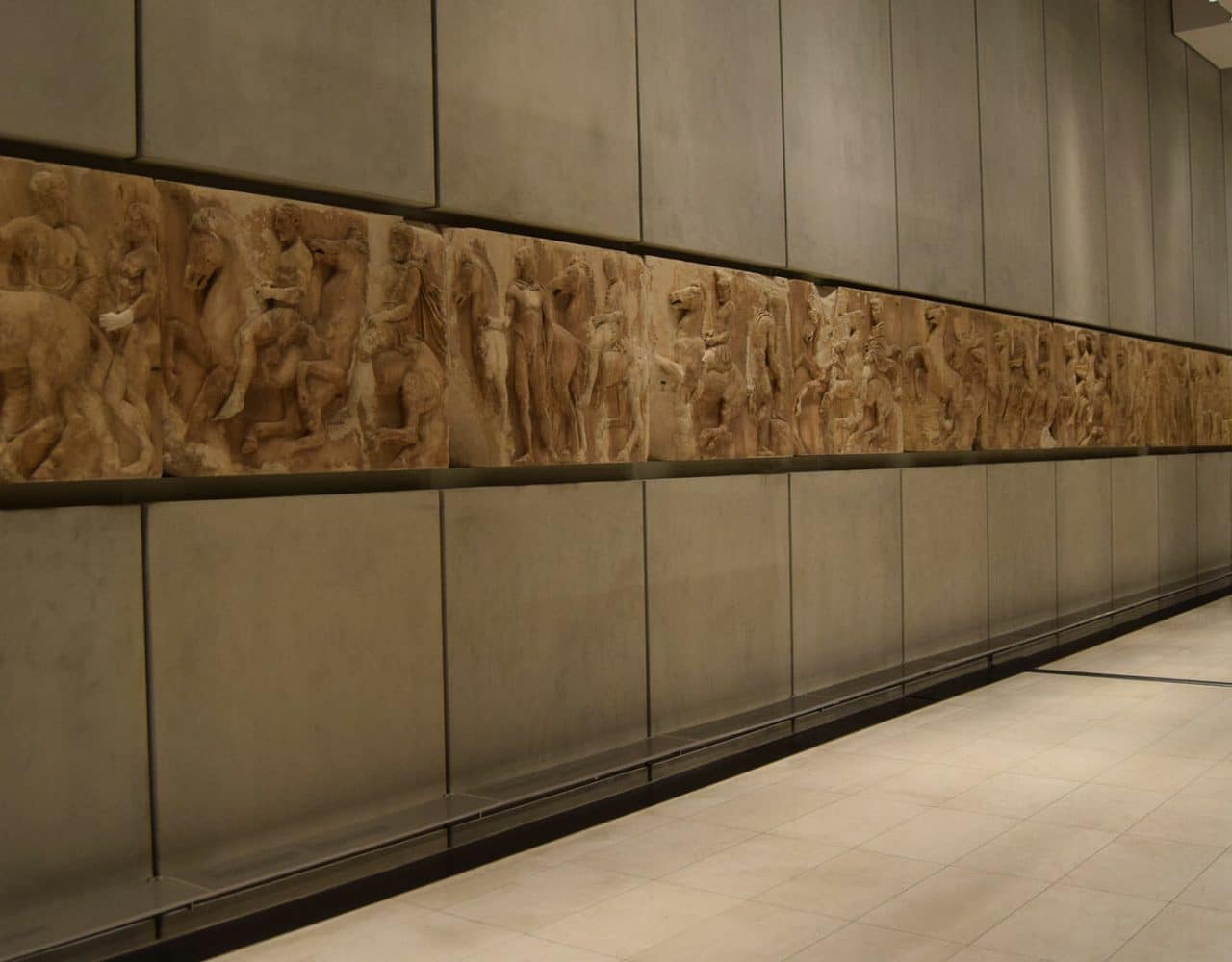 Parthenon Marbles in the Acropolis Museum