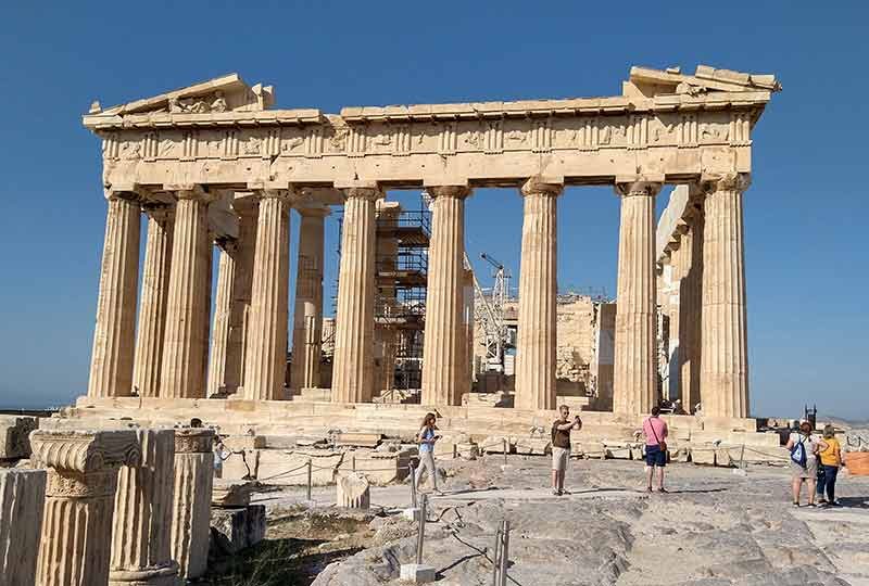 Parthenon-Tempel-Highlights-Tour auf Deutsch mit Lizenzierter Stadtführer