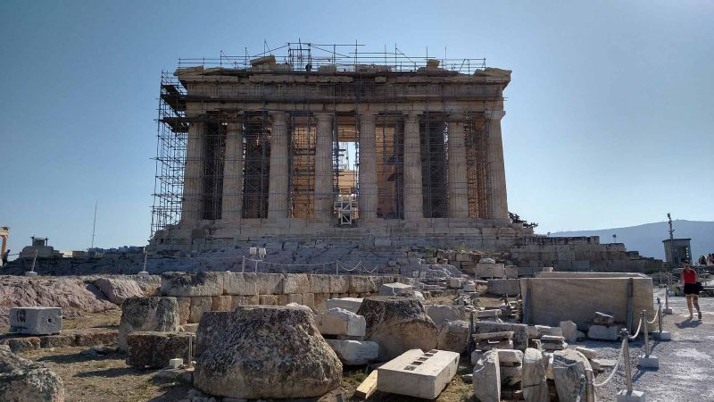 Parthenon-Tempel Highlights-Tour auf Deutsch mit Lizenzierter Stadtführer