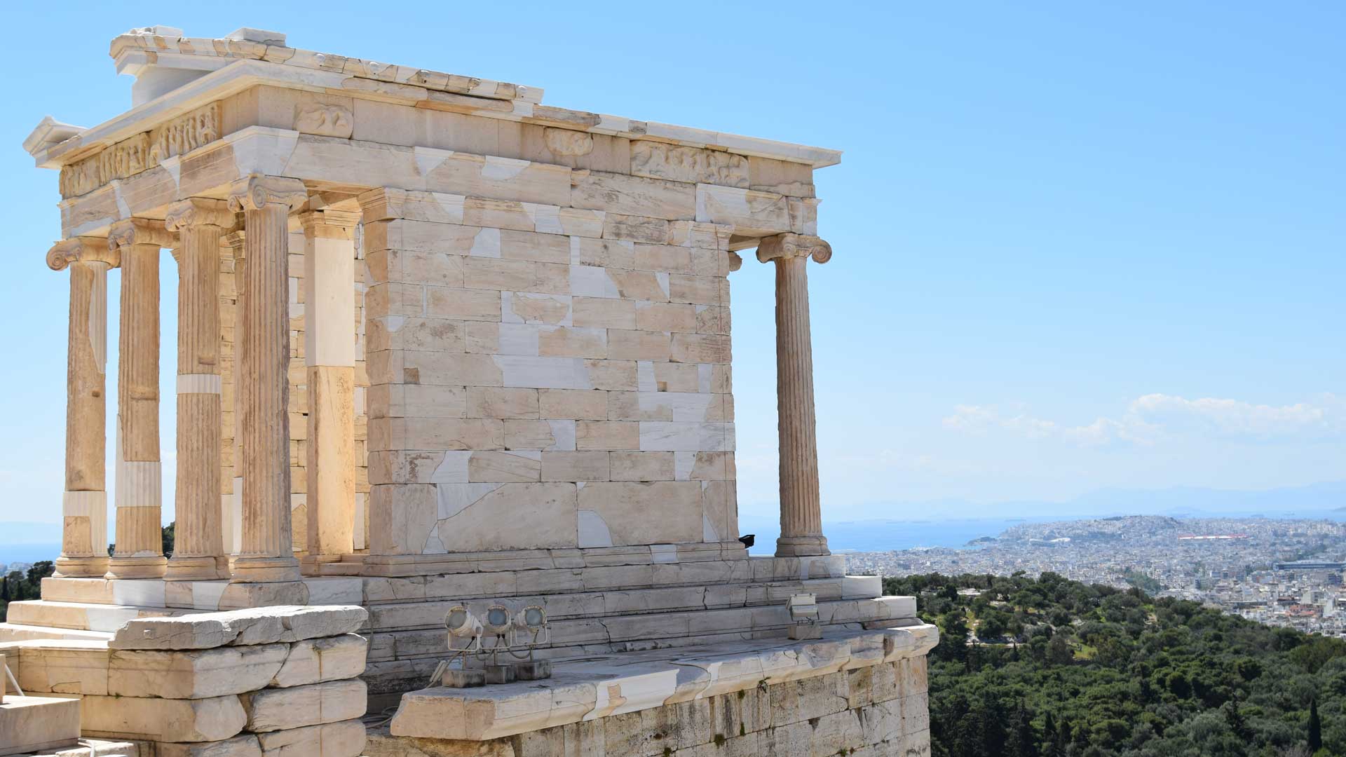 Privat-Akropolis Führung Tempel von Nike